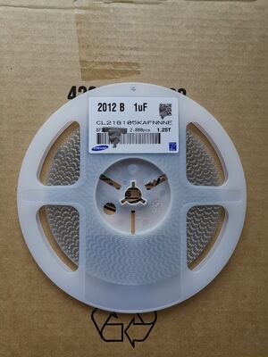 MLCC X7R 1µF ความจุสูงในเคส 1206 พิกัด 50V เสถียรภาพอุณหภูมิกว้าง ESR/ESL ต่ำ รองรับกระแสไฟกระเพื่อมสูง ประสิทธิภาพที่แข็งแกร่งสำหรับการกรองพลังงานและการใช้งานแยกส่วนในอุตสาหกรรม