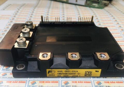 6MBP80RTA060F-01 โมดูล IPM 600V 80A รวม IGBT และ HVIC Driver ลดการสูญเสีย ความน่าเชื่อถือสูง มีระบบป้องกันในตัว แพ็คเกจ DIP ขนาดกะทัดรัด สำหรับมอเตอร์ไดรฟ์และ UPS