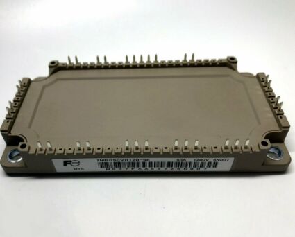 7MBR50VR120-56 1200V 50A PIM Module Integrated Rectifier Inverter and Brake Loss Low High Isolation Built-in NTC Package Compact สําหรับเครื่องขับเคลื่อนมอเตอร์อุตสาหกรรมและ UPS