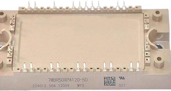 7MBR50XPA120-50 1200V 50A โมดูล PIM พร้อมวงจรเรียงกระแสและอินเวอร์เตอร์ในตัว ลดการสูญเสีย ฉนวนไฟฟ้าสูง เซ็นเซอร์ NTC ในตัว แพ็คเกจขนาดกะทัดรัด สำหรับไดรฟ์มอเตอร์อุตสาหกรรมและ UPS
