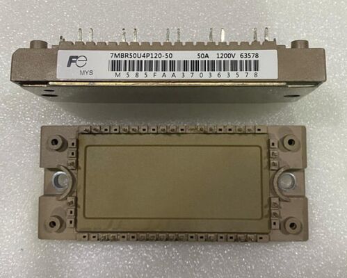 7MBR50XPA120-50 1200V 50A โมดูล PIM พร้อมวงจรเรียงกระแสและอินเวอร์เตอร์ในตัว ลดการสูญเสีย ฉนวนไฟฟ้าสูง เซ็นเซอร์ NTC ในตัว แพ็คเกจขนาดกะทัดรัด สำหรับไดรฟ์มอเตอร์อุตสาหกรรมและ UPS