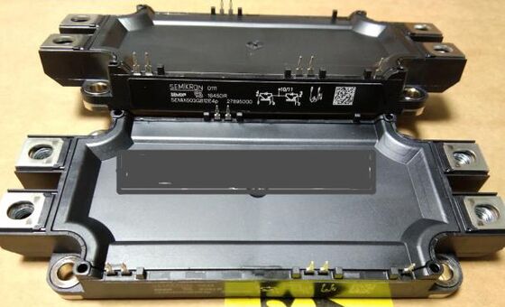 SEMIX603GB12E4P 1200V 600A IGBT Module Vce ((sat) ต่ํา ความแข็งแรงของวงจรสั้นสูง ความสูญเสียการสลับต่ํา ความโดดเดี่ยวสูง เกรดอุตสาหกรรมสําหรับ UPS และเครื่องขับขี่อุตสาหกรรมพลังงานสูง