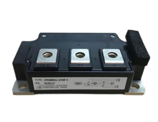 CM300DU-24NFH 1200V 300A โมดูล IGBT สองแบบ VCE ต่ํา (sat) ความแข็งแรงของวงจรสั้นสูง ความสูญเสียการสลับต่ํา ความโดดเดี่ยวสูง สําหรับเครื่องขับเคลื่อนมอเตอร์อุตสาหกรรมและ UPS พลังงานสูง