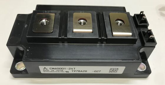 CM600DY-24T 1200V 600A โมดูล IGBT สองแบบ VCE ต่ํา (sat) 2.7V ความแข็งแรงของวงจรสั้นสูง ความเสียการสลับต่ํา การแยกแยกสูงสําหรับเครื่องขับเคลื่อนมอเตอร์อุตสาหกรรมและ UPS พลังงานสูง