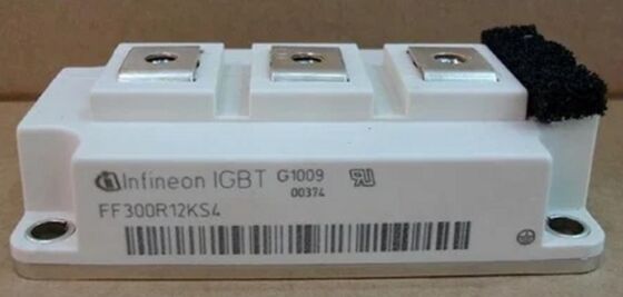 FF300R12KS4 1200V 300A IGBT โมดูล VCE ต่ํา (sat) ความแข็งแรงของวงจรสั้นสูง ความสูญเสียการสลับต่ํา ความโดดเดี่ยวสูงสําหรับเครื่องขับเคลื่อนอุตสาหกรรมหนักและ UPS พลังงานสูง