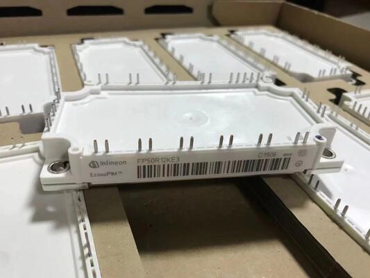 FP50R12KE3 1200V 50A PIM IGBT Module TRENCHSTOP TM IGBT3 VCE ต่ํา ((sat) ความสูญเสียการสลับต่ํา เครื่องปรับที่บูรณาการและเบรค NTC ฐานทองแดงสําหรับเครื่องขับเคลื่อนมอเตอร์