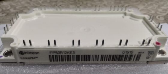 FP50R12KE3 1200V 50A PIM IGBT Module TRENCHSTOP TM IGBT3 VCE ต่ํา ((sat) ความสูญเสียการสลับต่ํา เครื่องปรับที่บูรณาการและเบรค NTC ฐานทองแดงสําหรับเครื่องขับเคลื่อนมอเตอร์