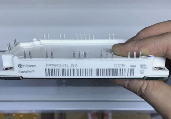 FP75R12KT4 B16 1200V 150A PIM IGBT Module Trench Field Stop Low VCE ((sat) 2.25V Integrated Rectifier และ NTC Copper Baseplate การทํางาน 150 °C สําหรับเครื่องขับเคลื่อนมอเตอร์และ UPS