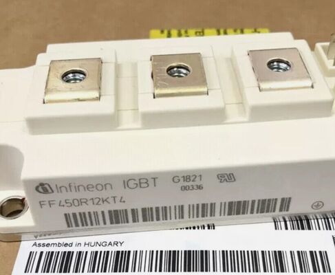 SKM400GB12T4 1200V 400A โมดูล IGBT สองแบบ TRENCHSTOP TM IGBT4 VCE ต่ํา (sat) 1.75V 10μs SC ความสามารถ CAL Diode ความสูญเสียการสลับต่ํา SEMITRANS3 UL รับรองสําหรับเครื่องขับเคลื่อนพลังงานสูง