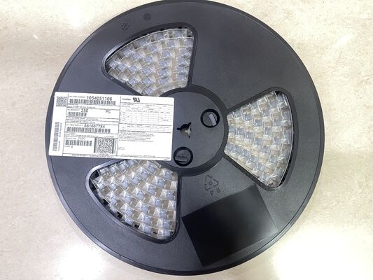 105405-1106 ขั้วต่อสายต่อบอร์ดแบบเสียบ 6 ตำแหน่ง ระยะพิทช์ 1.25 มม. แบบปลอกหุ้มขั้วต่อ ตัวเมีย ติดตั้งบนแผง ล็อกด้วยแรงเสียดทาน UL 1066 V-0 สำหรับไฟ LED และยานยนต์