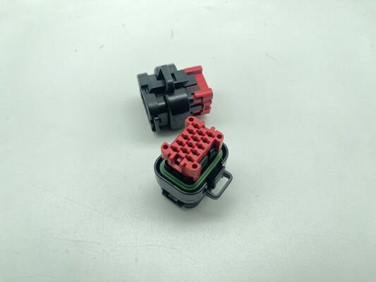 776273-1 3 ตำแหน่ง ระยะพิทช์ 1.5 มม. หัวต่อสายต่อบอร์ด แบบตั้งตรง เจาะทะลุ มีฉนวน ล็อคได้ มีร่องกำหนดทิศทาง พิกัด 2A สำหรับเซ็นเซอร์ยานยนต์และอุตสาหกรรม