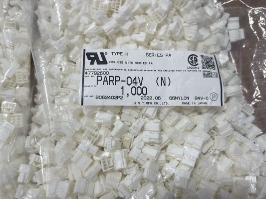 PARP-04V ขั้วต่อแบบเสียบ 4 ตำแหน่ง ระยะพิทช์ 2.0 มม. ซีรีส์ PA แบบเสียบเข้ากับแผง ขั้วต่อแบบย้ำสาย การล็อคแบบบวก ขนาดกะทัดรัด พิกัด 3A 100V AC สำหรับการเชื่อมต่อสายกับแผงและไฟ LED