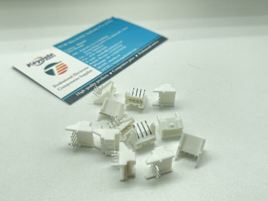 S04B-PASK-2 4-Pin 2.0mm Pitch Top-Entry Header Friction Lock UL94V-0 ไนลอน 3A 250V -25°C ถึง +85°C THT Mount JST PA ซีรี่ย์สําหรับอุปกรณ์