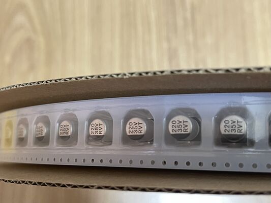 MA35V680M10X13 680μF 35V alum elec cap 10x13mm 105°C อุปทานต่ํา อายุยาว