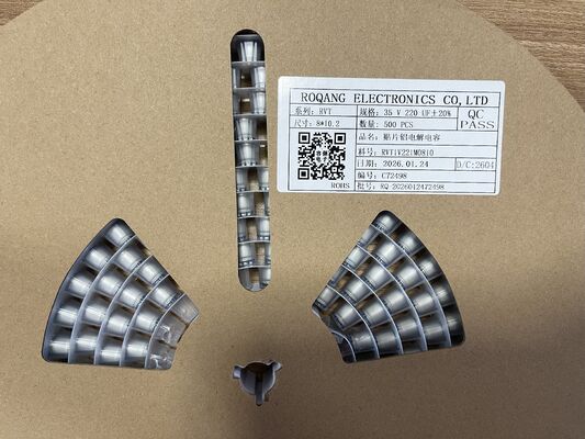 MA35V680M10X13 680μF 35V alum elec cap 10x13mm 105°C อุปทานต่ํา อายุยาว