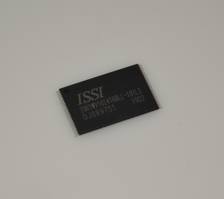 IS61WV102416BLL-10TLI 1Mx16 ความเร็วสูง 10ns SRAM 3.3V การทํางานพลังงานต่ํา อุตสาหกรรมอุณหภูมิ (-40 °C ถึง + 85 °C) 48 ลูก BGA Package การทํางานแบบไม่สมอง ความน่าเชื่อถือสูง การเก็บข้อมูล