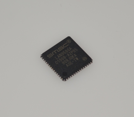 LAN9500A-ABZJ Advanced USB 2.0 to 10/100 Ethernet Controller with Hi-Speed 480Mbps Integrated MAC/PHY & EEPROM Ultra-Low Power Industrial Temp ESD ที่แข็งแกร่งและ QFN 36 ปินที่คอมแพคต์สําหรับการออกแบบที่ฝัง