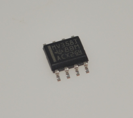 LMV358IDR ออปแอมป์คู่แรงดันต่ำพร้อมเอาต์พุตแบบ Rail-to-Rail แบนด์วิดท์ 1MHz ออฟเซ็ต 1mV การทำงาน 2.7-5.5V ใช้พลังงานต่ำ (0.1mA) อินพุต CMOS แพ็คเกจ SOIC-8 อุณหภูมิ -40°C ถึง +125°C