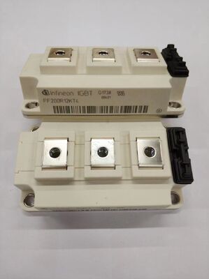 FF200R12KT4 1200V 200A IGBT โมดูล VCE ต่ํา (sat) ความแข็งแรงของวงจรสั้นสูง ความสูญเสียการสลับต่ํา ความโดดเดี่ยวสูงสําหรับเครื่องขับเคลื่อนมอเตอร์อุตสาหกรรมและ UPS กําลังสูง
